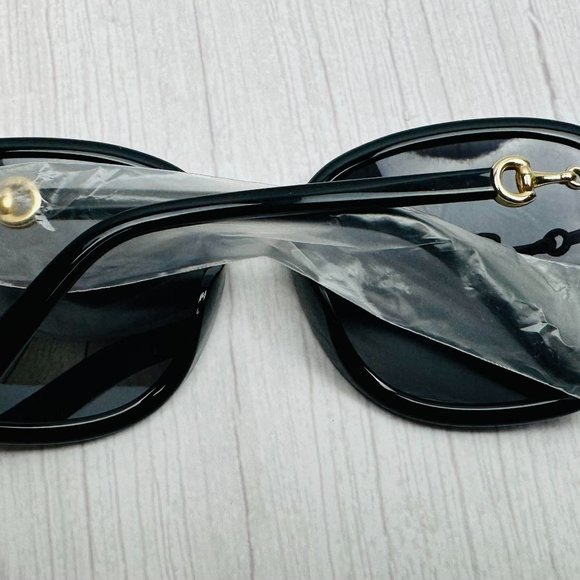 NEW GUCCI GG0892SA 001 BLACK GREY AUTHENTIC SUNGLASSES 50-19 - Picture 5 of 15